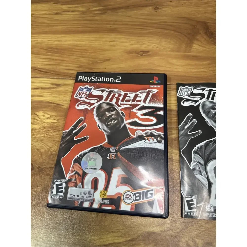 NFL Street 3 Football PlayStation 2 PS2 2006 CIB Complete Tested Working